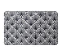 Douceur d'Intérieur, Tapis Rectangle (45 x 75 cm) Casella Gris, Tissé Imprimé