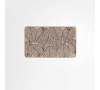 Douceur d'Intérieur - Tapis Jade - Tissé imprimé rectangulaire 45 x 75 cm - Naturel