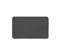 Douceur d'Intérieur, Tapis Rectangle (45 x 75 cm) Odin Gris, Anti-Poussière & Grattoir
