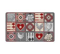 Douceur d'Intérieur, Tapis Rectangle (45 x 75 cm) Rustico, Mousse Imprimée