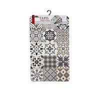 Douceur d'Intérieur Tapis déco Salou Rectangle 45 x 75 cm Mousse imprimée Naturel