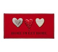 Douceur d'Intérieur, Tapis Rectangle (50 x 120 cm) Home Passion Rouge, Imprimé