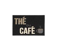 Tapis de Cuisine Breakfast 50x80cm Noir