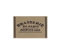 Douceur d'Intérieur – Tapis rectangle Troquet – 50 x 80 cm – Naturel – Bouclette