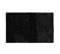 Douceur d'Intérieur, Tapis Rectangle (60 x 90 cm) Feline Noir, Imitation Fourrure