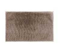 Douceur d'Intérieur, Tapis Rectangle (60 x 90 cm) Feline Taupe, Imitation Fourrure
