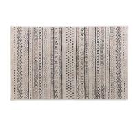 Douceur d'Intérieur, Tapis Rectangle (68 x 110 cm) Tallulah Naturel, Viscose Tissée