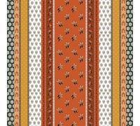 Douceur d'Intérieur Toile cirée au mètre - Largeur 140 cm - Provence Terracotta - Terracotta