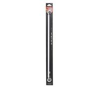 Douceur d'Intérieur, Tringle Déco Extensible 10Mm (40 < 60 Cm) Spiralia Blanc, Fer Forge