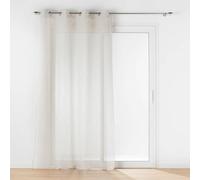 Douceur d'Intérieur Panneau à œillets Carlin Voile tissé 140 x 240 cm