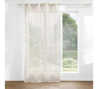 Douceur d'Intérieur, Voilage à Oeillets (140 x 240 cm) Maissa, Voile Sablé