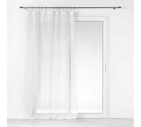 Douceur d'Intérieur Rideau voilage à œillets Minalisa 140 x 240 cm Blanc