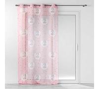 Paris Prix Rideau voilage Petite Étoile 140 x 240 cm Rose