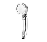 Douche à économie d'eau pour Salle de Bain Pommeau de Douche Spa à 3 Fonctions avec Bouton Marche/arrêt Filtre à anions Haute Pression Douchette à Main (Couleur : Set 1)