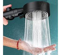 Douche à haute pression multifonctionnelle avec 5 modes douchette main interrupteur ON OFF économie d eau facile installer