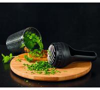 Douche à herbes fraîches avec couteau