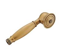 Douche à main Pommede douche Accessoire de robinet de douche de salle de bain en laiton antique 8 "pomme de douche pluie/douche à main/tuyau 150cm / valve d'angle/support-1