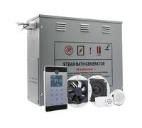 Douche À Vapeur For Salle De Bain 6kw, Bluetooth, Radiocommande, Générateur Sauna, Écran Tactile LCD, For Hammam, 5 8 Mètres Cubes vitesse de chauffage rapide(VS-C060-6KW-BP)