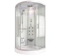 Douche à vapeur HOME DELUXE WHITE PEARL - Version: 90 x 90 cm