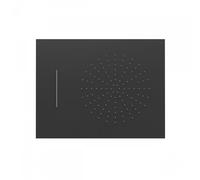 Douche acier inoxydable de tête anticalcaire 2 types de jet (Pluie/Cascade). 500 - TRES 29997001NM