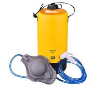 Douche Camping 12L Jet Continu Électricité Douche Camping 12L | PVC 500D renforcé, coutures scellées chaleur, anti-fuite, résistant pour usure, longue durée vie