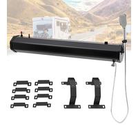Douche Camping de extérieure avec réservoir d'eau sous Pression 18 L/20 L/30 L, kit de Chauffage Solaire pour Toit, pour la Plage et Les Voyages en Voiture, 20 L