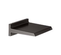 Douche cascade KEUCO Universal 59982350000 titane noir brossé, raccordement mural, saillie 169 mm