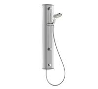 Douche Collective Delabie TEMPOSOFT Panneau douche temporisé pommeau Chromé 1050x65x210mm 749350