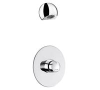 Douche Collective Delabie TEMPOSOFT2 Ensemble de douche temporisé Chromé 70 mm 749429