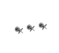 Douche Cross Road Encastre Melangeur 2 Sorties Metal Brosse Robinetterie CROSS ROAD - CRISTINA ONDYNA CR11477