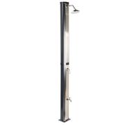Douche d’extérieur solaire TUXPAM Noir