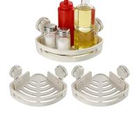 Douche d'angle authentique, étagère de douche lavable, ventouse réutilisable de 8,46 pouces, rangement portable pour salle de bain, adorable nettoyant pour le corps, barre de savon pour , hôt