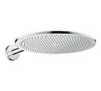 douche de Axor ShowerSolutions match0 Axor ShowerSolutions 26034 000 chromé, 350mm, avec bras de douche, rond