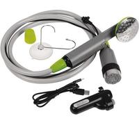 Douche de camping Camp4 avec pompe électrique à batterie pour bidon