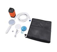 Douche De Camping Électrique D'extérieur 10 W 4800 Mah 5 V 2 A, Pression Électrique, Pour Le Surf Et La Plongée, Orange