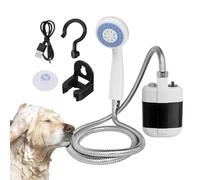 Douche de Camping-laveuse à Pression sans Fil de 5.51 Pouces, laveuse portative pour Voiture, équipement de Bain extérieur de douch électrique ABS | Appareil de Douche électrique Portable Robuste