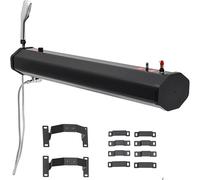 Douche de camping portable avec réservoir d'eau pressurisée, pommeau de douche à main pour randonnée, lavage de voiture, nettoyage des animaux, voyages à la plage, sac de rangement inclus
