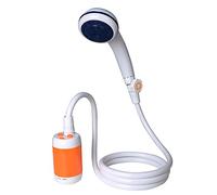 Douche de Camping Portable, Douche de randonnée, Douche électrique Manuelle, réglage du débit d'eau, Batterie 4800 mAh, débit d'air et Valve d'arrêt pour Douche, Lavage, Nettoyage, etc.