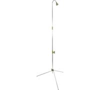 Douche de jardin en aluminium réglable jusqu'à 2,25 m avec piquet de terre Jardin Douche Camping Piscine