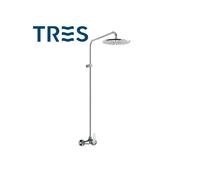 Douche de jardin ou de piscine Chrome - TRES 07099501