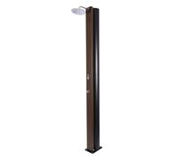 Douche de piscine solaire PULSATE 40L-Marron-Marron--