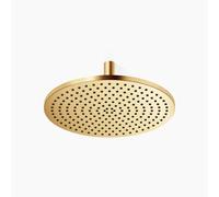 Douche de pluie Dornbracht avec fixation au plafond, Ø 400mm, flowReduce, 28698970-28, Couleur: Laiton brossé