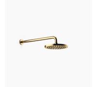 Dornbracht douche de pluie avec raccordement mural, 450 mm de projection, douche de pluie 220 mm, 28649070, Coloris: laiton brossÃ© - 28649970-28