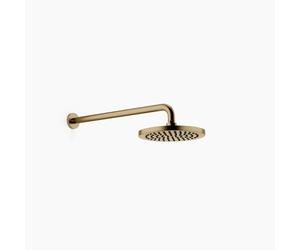 Douche de pluie Dornbracht avec fixation murale, Ø 220mm, 28649970-39, Couleur: Dark Brass brossé