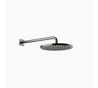 Douche de pluie Dornbracht avec fixation murale, saillie 450mm, Ø 300mm, flowReduce, 28678670-99, Couleur: foncé Platine mat