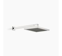 Douche de pluie Dornbracht avec raccordement mural, saillie 450mm, 28765980-08, Couleur: platine