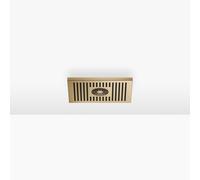 Douche de pluie Dornbracht pour fixation au plafond, carrée, 300x240mm, 28041980-39, Couleur: Dark Brass brossé