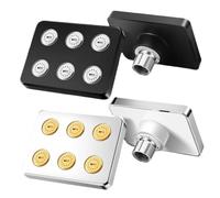 Douche de Pluie Haute Pression - Une Douche de Pluie économe en Eau avec Une Mini-buse de tête et Un Outil de démontage Facile à Utiliser, Vous offrant Une expérience de Salle de Bain Digne