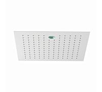 Douche de tête Kludi ASANA 6943053-00 44 x 44 cm, SummerRain/Ambience Light blanc mat