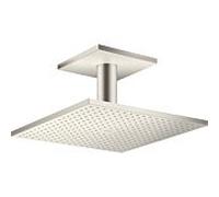 Hansgrohe Douche de tête Axor 35316800 – Raccordement au plafond, optique en acier inoxydable